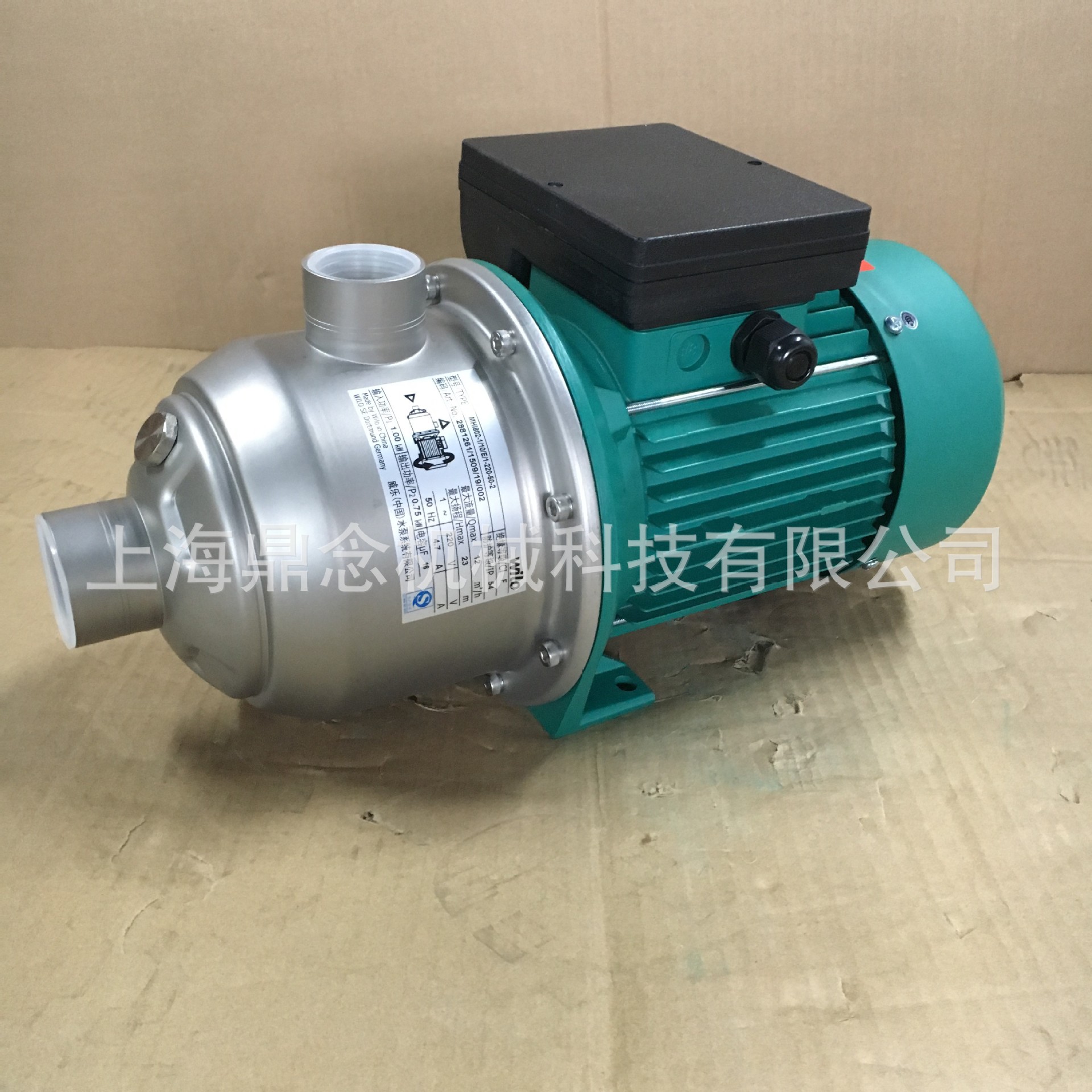 威乐MHI系列家用自建房地下水抽水泵管道增压供水泵多级不锈钢泵