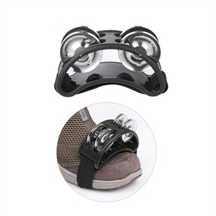 African Drum Kanhong Drum Accompaniment Instrument Foot Bell Orff Percussion Instrument Double Row Foot Rattle Instrument Cross-Border Wholesale