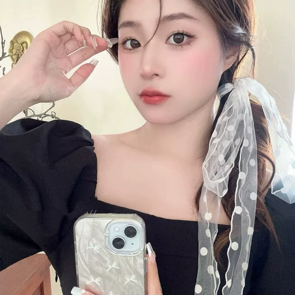 Cute headband, spring scarf, hair accessory, high-quality style