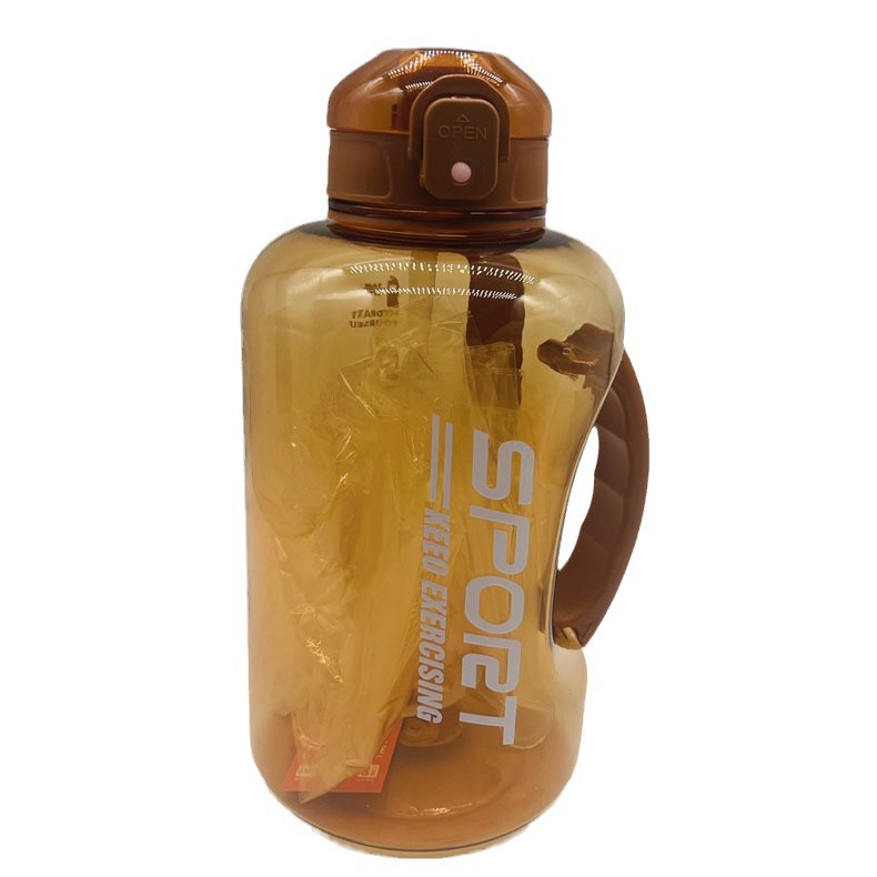 Botella de agua deportiva para hombres Youyun, cubo de fitness para niños, cubo de tonelada, cubo de 2000ml, taza de agua de gran capacidad, taza espacial
