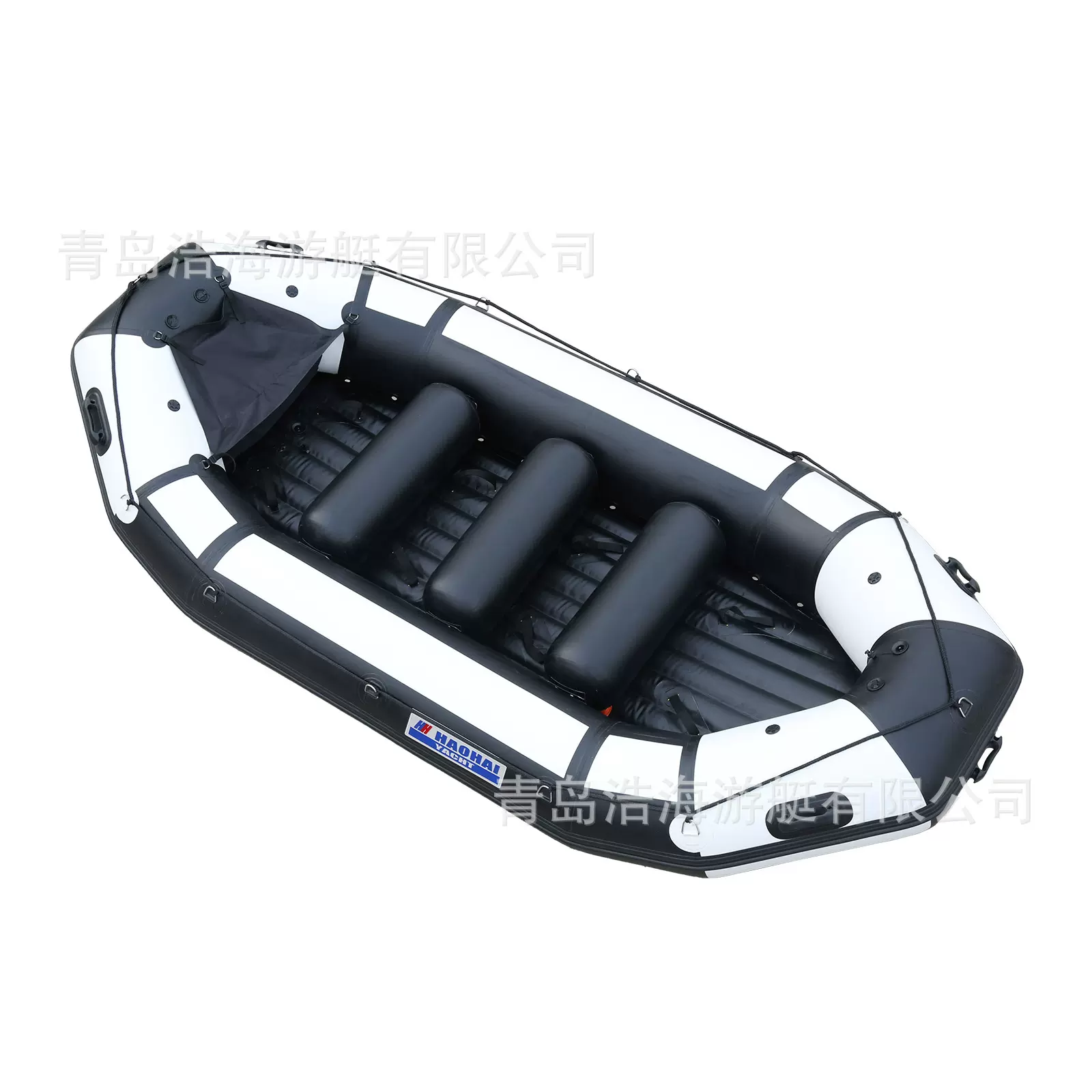 橡皮艇皮划艇单人/两人/三人冲锋舟船钓鱼船漂流艇充气充气式便携