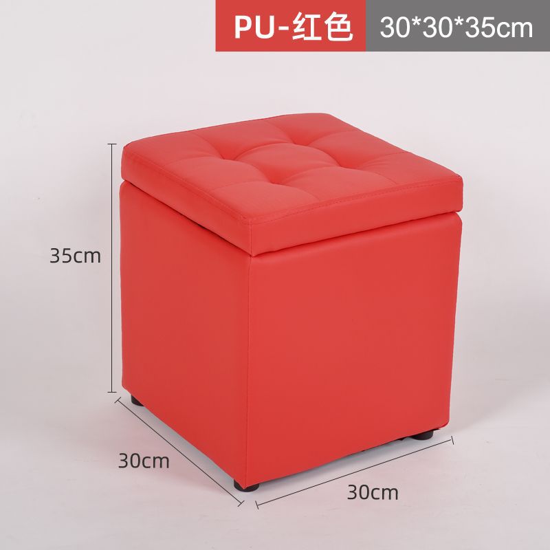 皮革红色【升级PU/防水防磨】✓