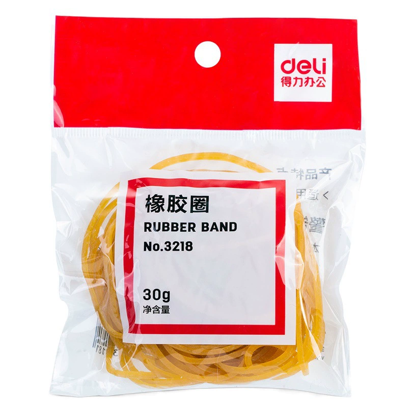 Deli канцелярские принадлежности 3218 резинка резиновое кольцо плавающая резинка кожаный ремешок 30 г резиновое кольцо оптом