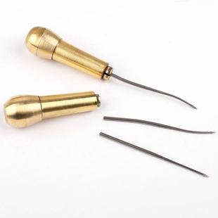 Steel cone sewing shoe tool sole shoe cone repair online copper straight hole cone suit crochet needle punching needle upper shoe thread