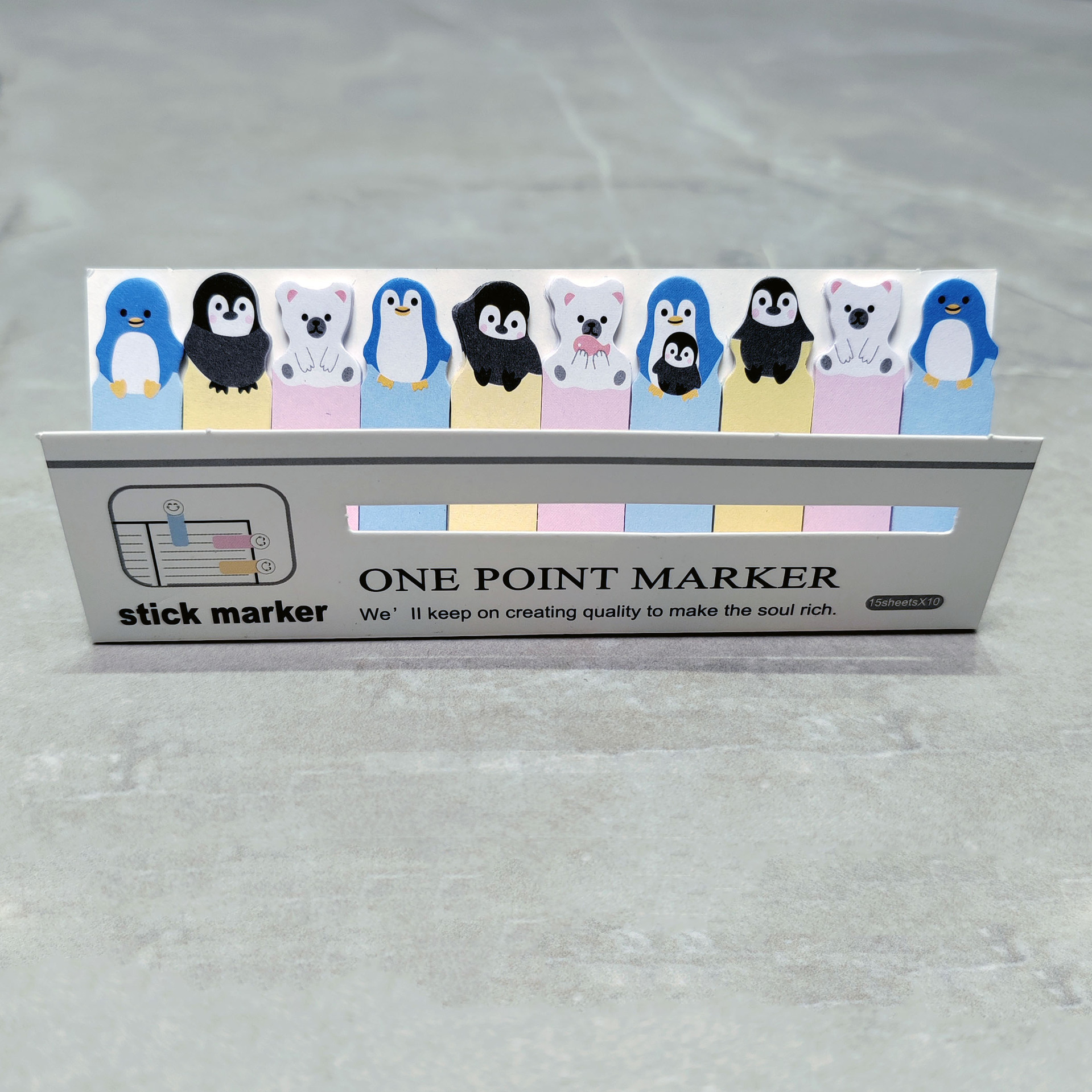 Asiento de fila mini flor gato nota adhesiva lindo gato negro de dibujos animados nota adhesiva creativa de forma especial tira de nota fresca Etiqueta de índice