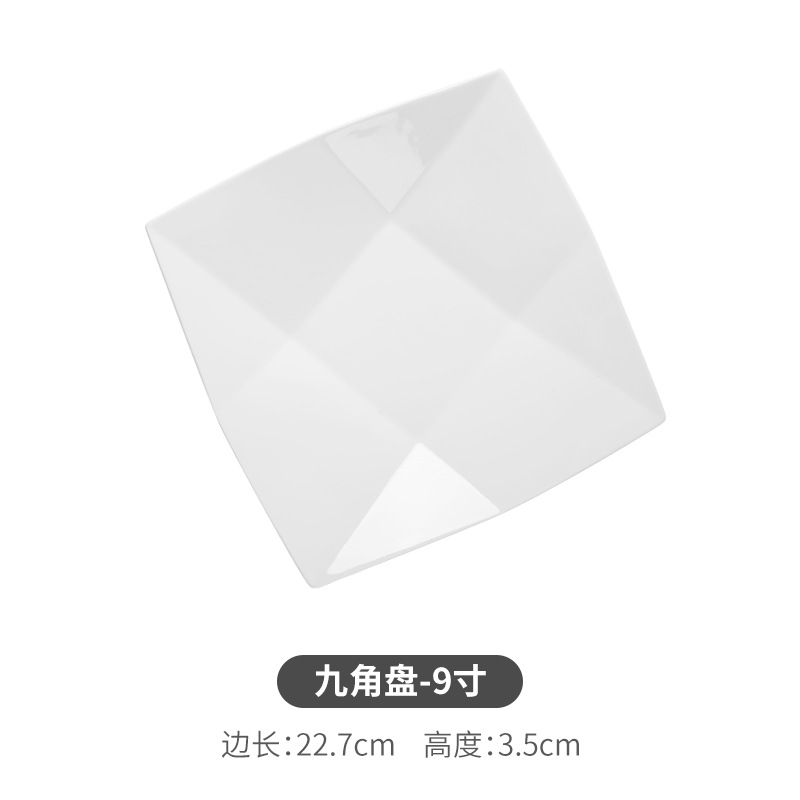9 인치 9 각 디스크