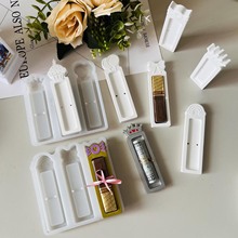 彩虹热气球巧克力棒硅胶模具石膏水泥滴胶现金钱夹diy模具