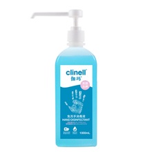 clinell伽玛免洗洗手液杀菌消毒液含酒精速干型学生洗手液1000ml