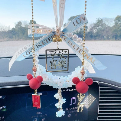 Car hanging – Carefully Selected Internet-Famous Lily of the - blue-lily-of-the-valley-crystal-pendant-safe-travels