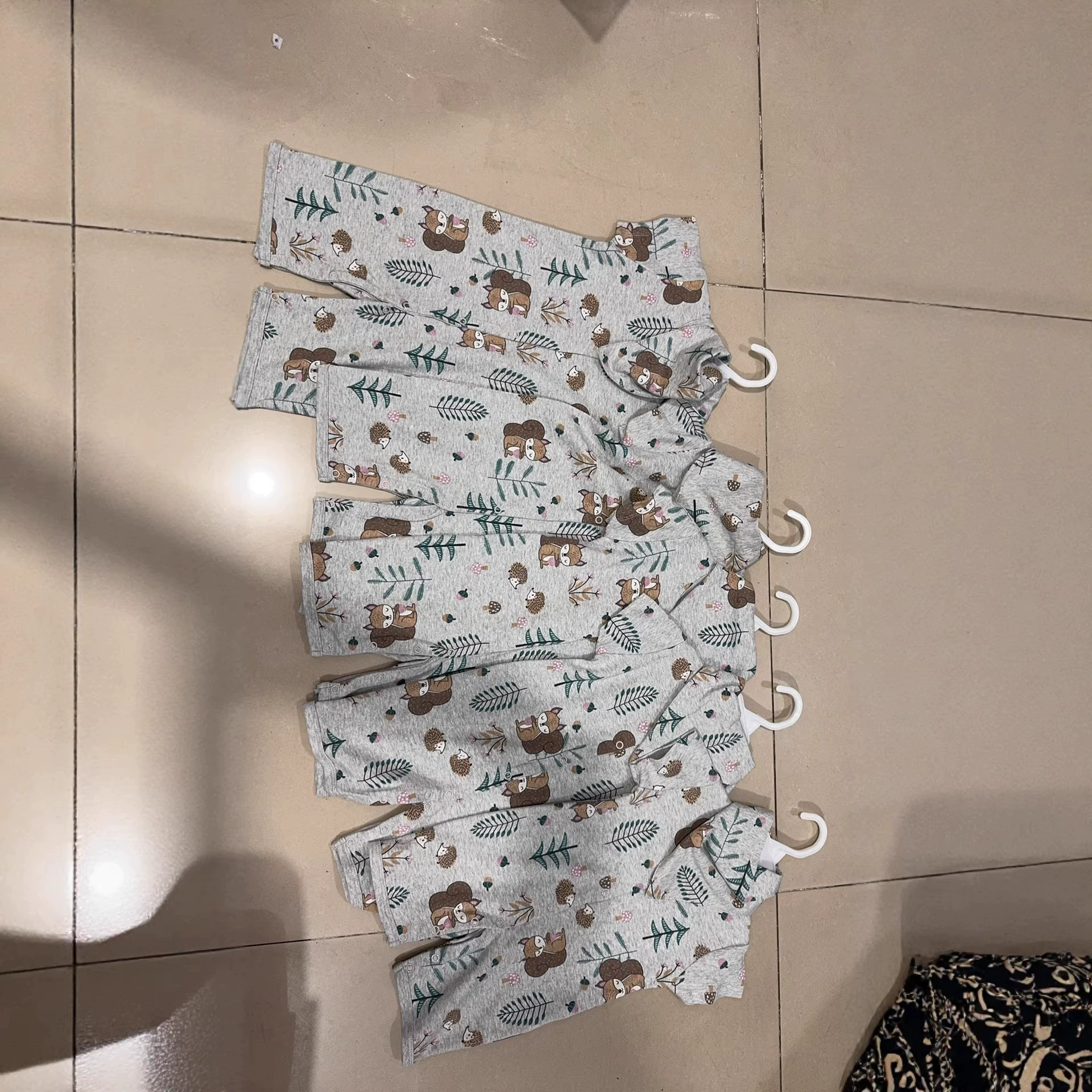 Детский комбинезон с короткими рукавами (Carterbaby), унисекс хлопковая ткань улитка, размеры 6–24M
