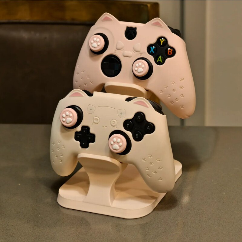 Switch Pro Game Controller, Soft and Comfortable, Cute Cartoon Design, Dual-Layer Controller Stand for Storage Switch Pro Game Controller, Soft and Comfortable, Cute Cartoon Design, Dual-Layer Controller Stand for Storage