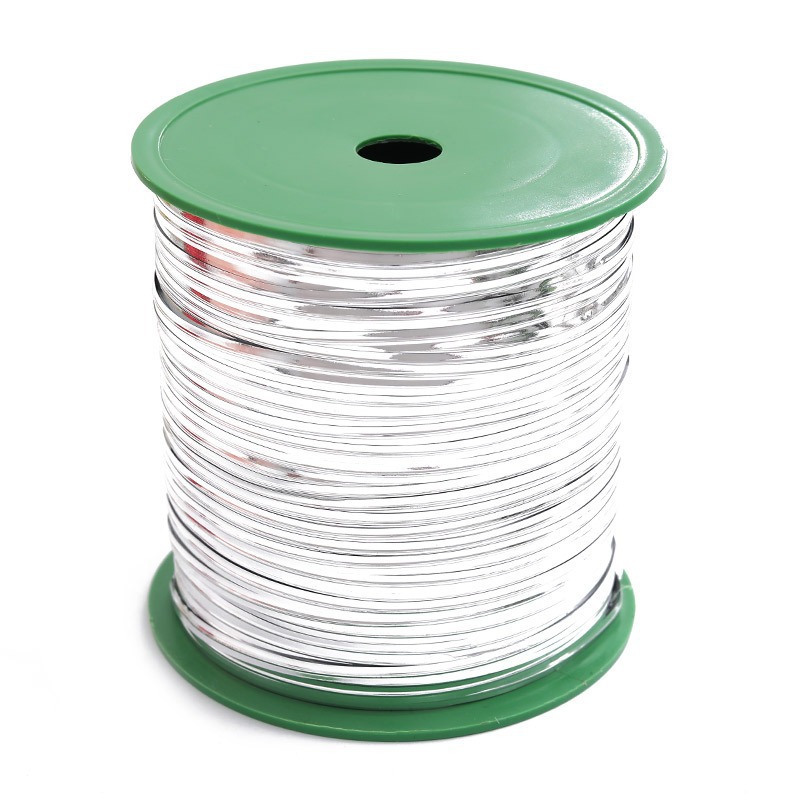 Cintas de alambre DIY, cintas para empaquetar repostería y galletas, cintas de sellado doradas y verdes, tiras metálicas para empaquetar en Navidad.