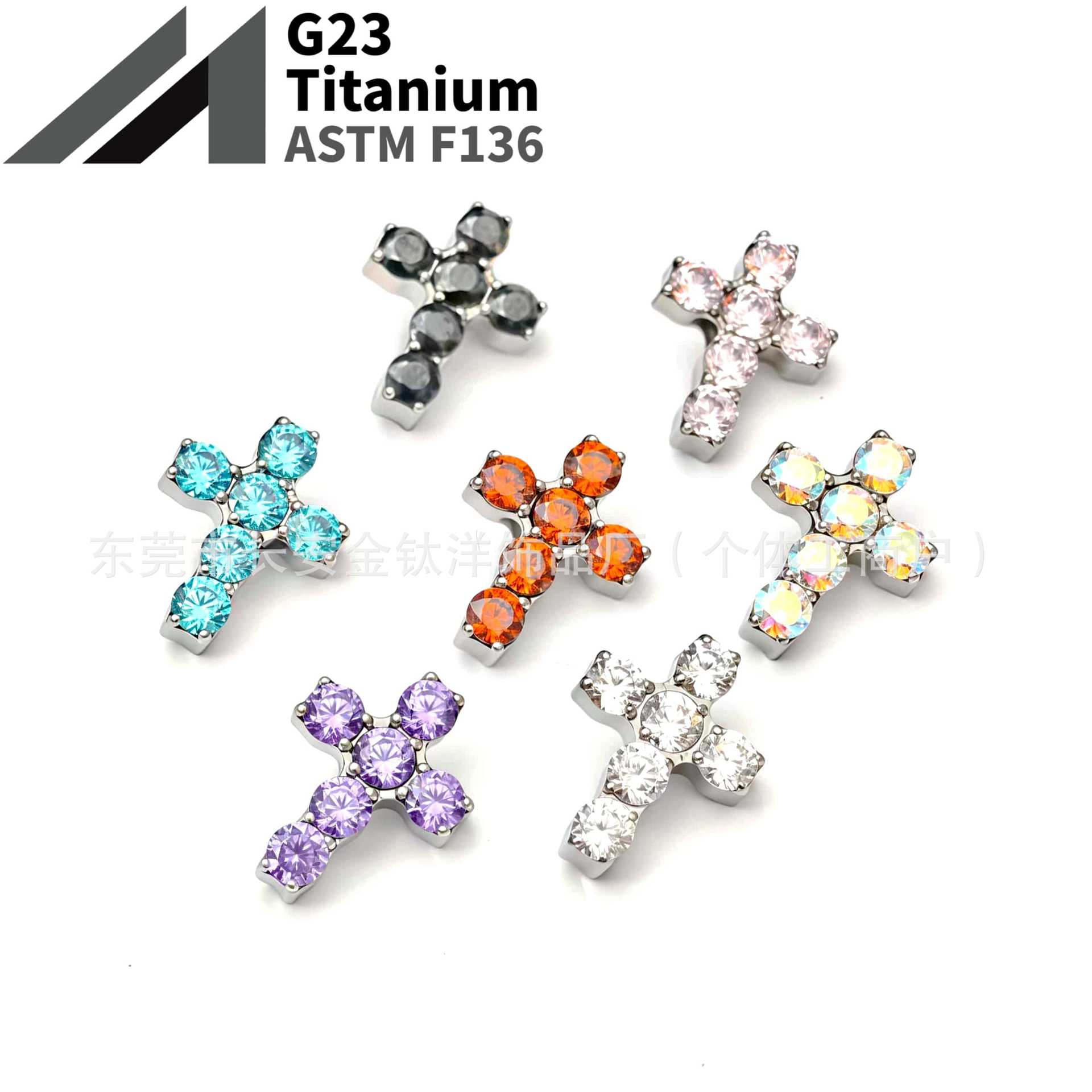 16G labret stud size and finish detail