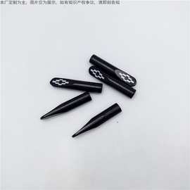 打标扁头堵头绳头拉头 厂家直销 服装五金系列 可定LOGO图片