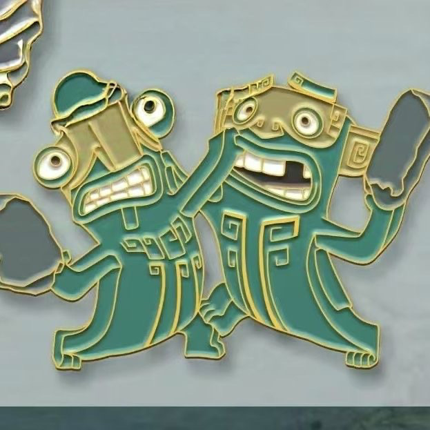 哪吒魔童闹海周边石矶娘娘结界兽金属磁吸冰箱贴动漫收藏纪念-阿里巴巴