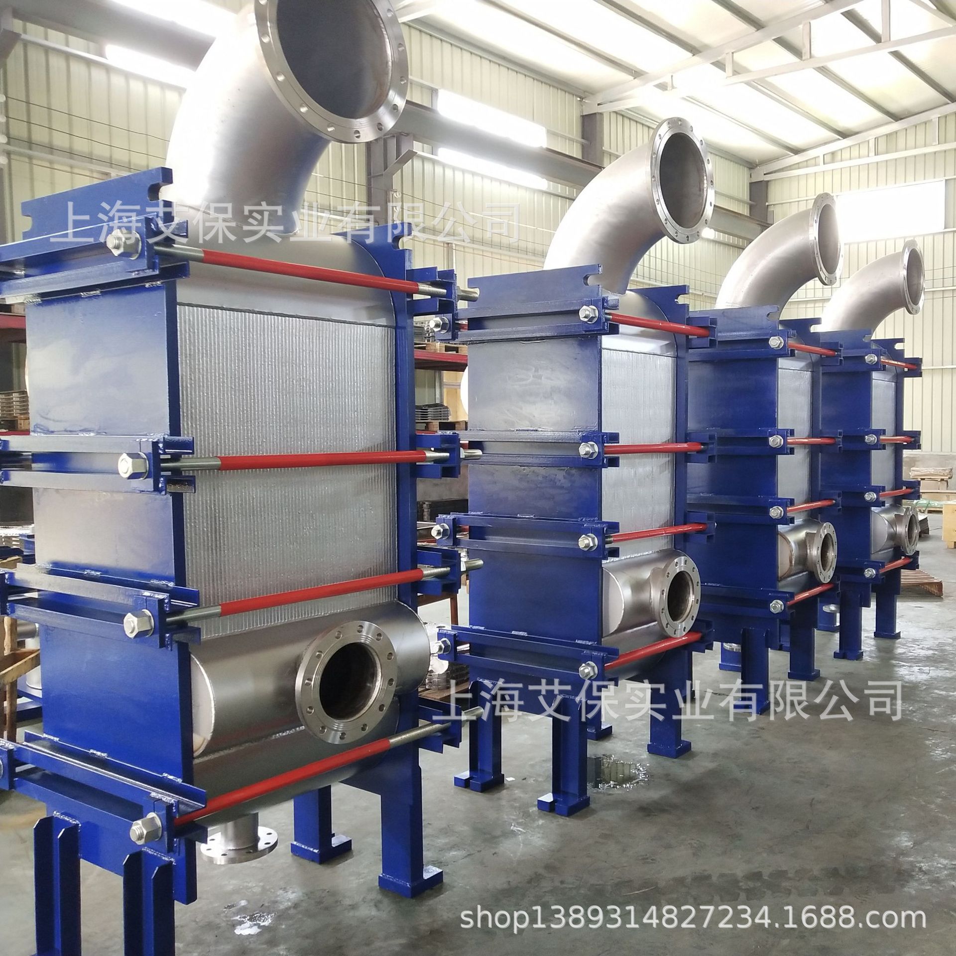 上海全焊接板式换热器 污水/废水降温冷却 板式热交换器生产厂家