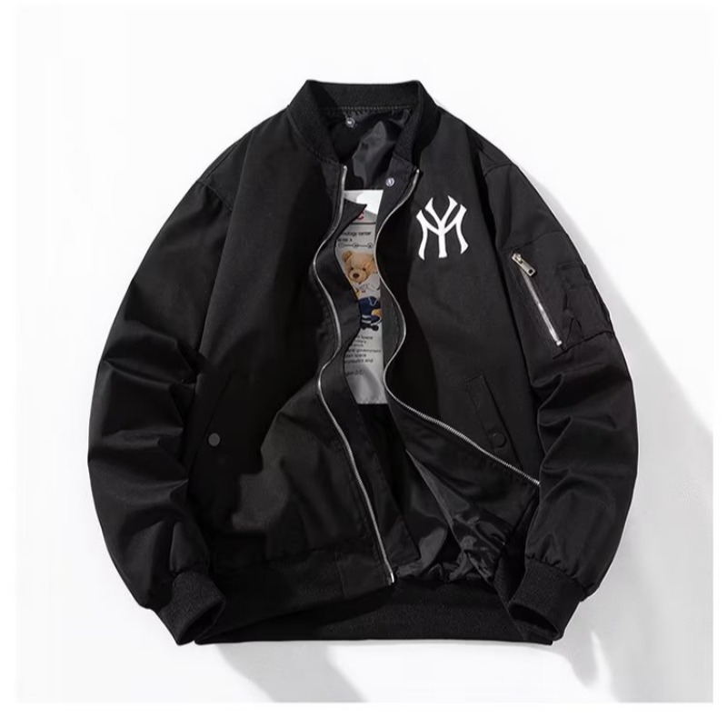 Chaqueta de herramientas para hombres otoño e invierno 2024 nueva marca de moda coreana casual falsa chaqueta de dos piezas para niños más chaqueta de terciopelo