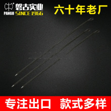 美式撬棍500mm  镀铬尖头不锈钢撬棍 六棱撬棍