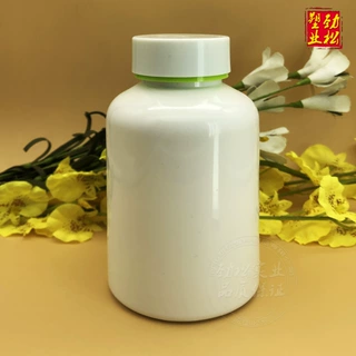y定制双色盖千林盖白色瓶ml毫升胶囊鱼油pet瓶瓶子500塑料瓶千林