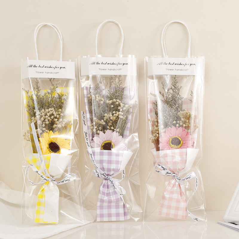 Festival de la diosa Sanba pequeño regalo estrellado flor seca girasol ramo actividad de vacaciones chica novias regalo de cumpleaños