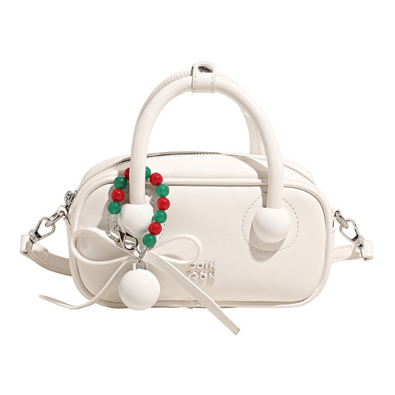 Bolsa de almohada portátil de alta moda versátil para mujeres 2025 nuevo estilo extranjero simple ocio de hombro pequeño bolso de hombro