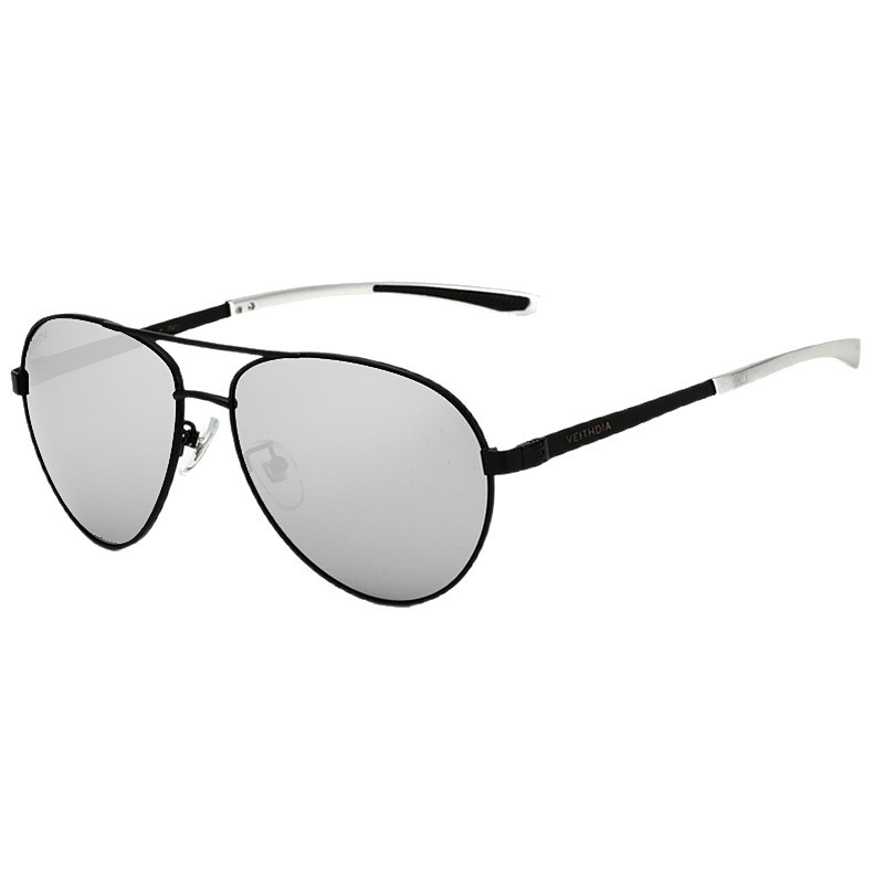 Los hombres de colores gafas sol polarizadas aluminio magnesio Acero inoxidable Rana fábrica al por mayor 3801