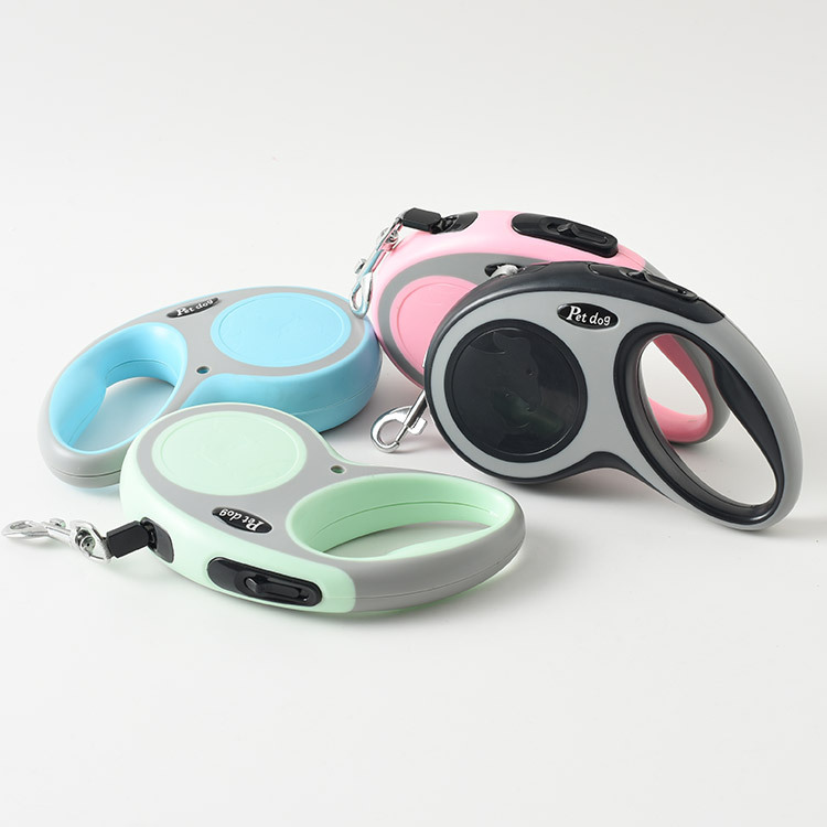 Tractor de mascotas perro cuerda de tracción automática encogimiento perro cadena gato perro cuerda tracción suministros generación pelo