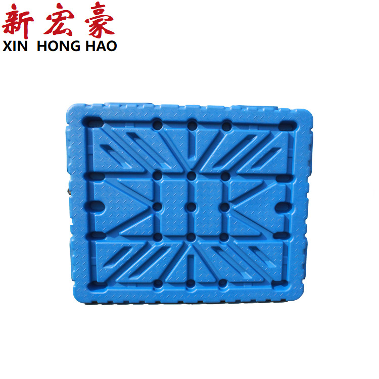 吹塑双面托盘重型加厚冷库供应链塑料叉板一体成型平板物流卡板