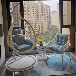 吊篮;摇椅;藤编桌椅