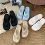 新款防滑海边厚底凉拖鞋