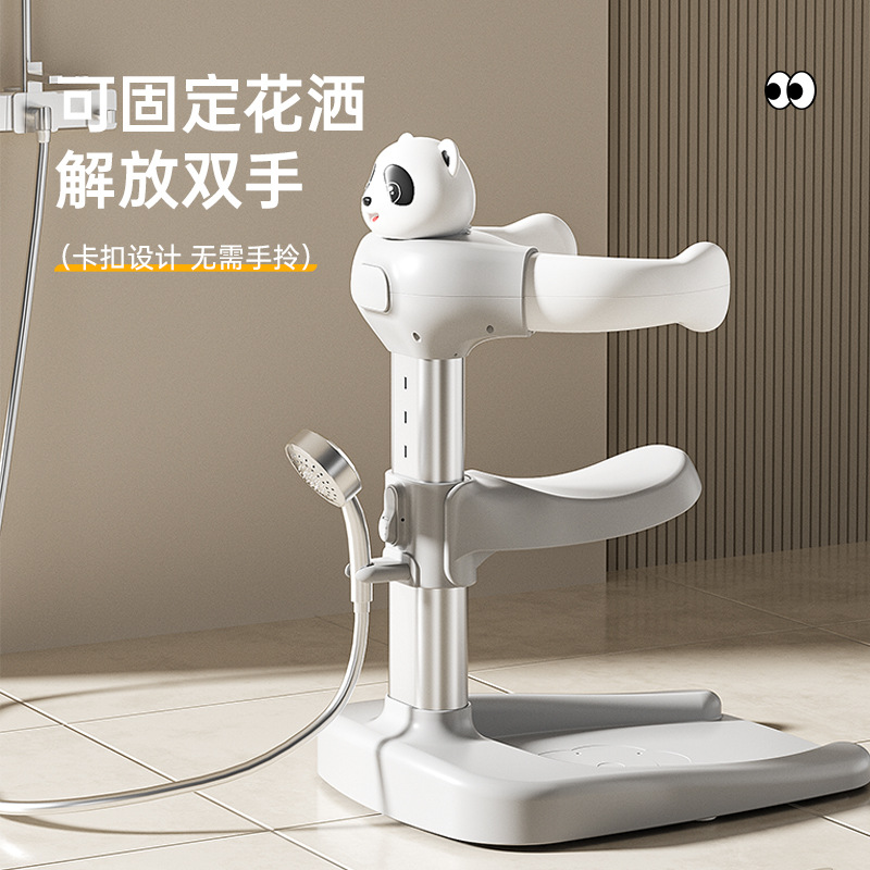 Soporte para Bañera de Bebé: Soporte para Bañera Infantil, Estante para Bañar Niños, Herramienta para Lavar el Cabello y la Parte Inferior del Cuerpo de los Niños