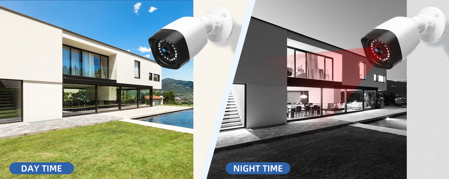 AHD CCTV surveillance set, 4/8/16 channel, high resolution, night vision