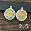 Falu Gemstone 2.5 Silver Single Sided (Six-Word Proverb)