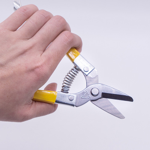Chinese Yellow Pruning Garden Fruit Branch Shears Garden Tool Grafting Pruning Scissors Stainless Steel Luoding Knife Shears 20 Pieces