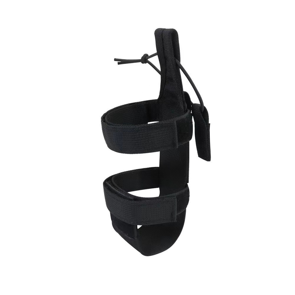 Tactical Nylon Lanyard Water Bottle Bag Outdoor Sports Water Bottle Sling Water Cup Sling Water Cup Bag Tactical Gear Durable Wear-resistant