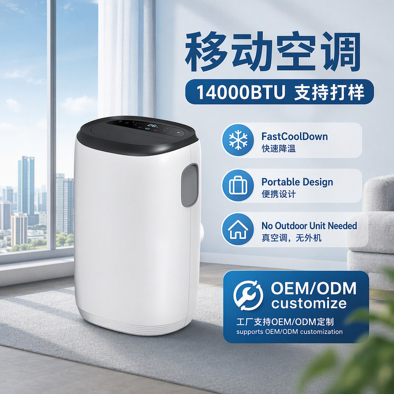 Lianxing Mobile Heating and Cooling Air Conditioner, Portable Home Air Conditioner Without External Unit and No Installation Needed, Exclusively for Cross-Border Factory Wholesale