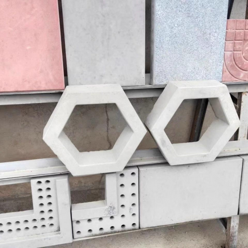 六角护坡砖高强度抗压防止水土流失适用于河道堤坝加固本地发货