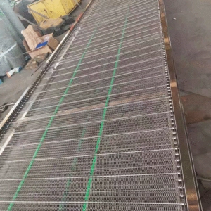 [304不锈钢螺旋网带耐磨输送网带传送带加密食品清洗金属螺旋网带]