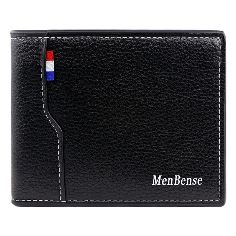 Moda europea y americana costura billetera de los hombres de gran capacidad de la moneda cambio de dinero Multi-Tarjeta ID Bolsa Cartera de los hombres