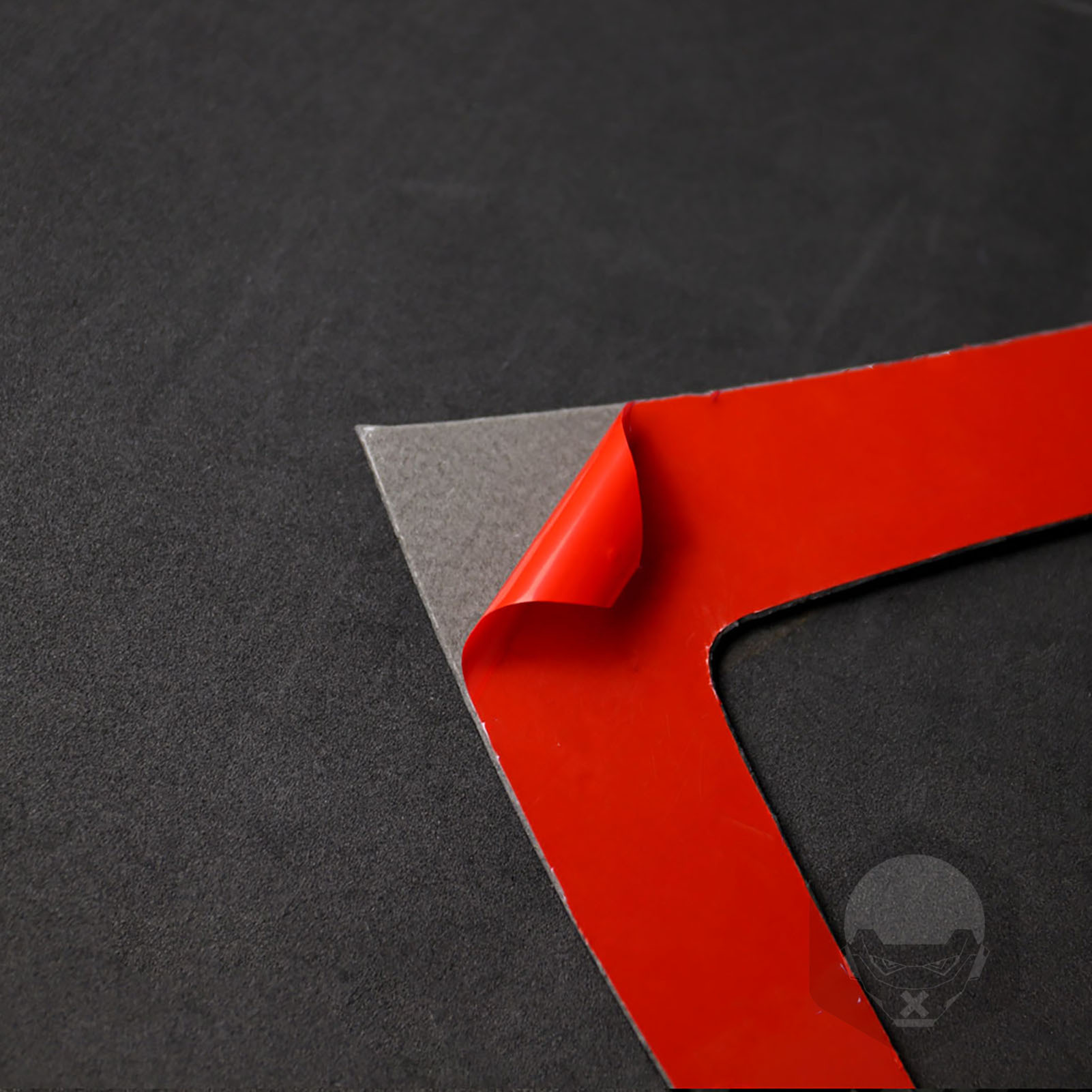 Suitable for Bmw 98-03 5 Series E39 Forged Pattern Red Interior Modification Gear Panel Decorative Sticker