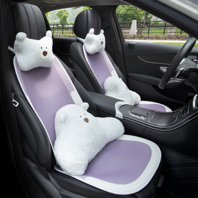 丰田锋兰达适用座套20/25新款威兰达汽车坐垫半包卡通简约座椅套