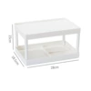 INS wind double -layer standing rack