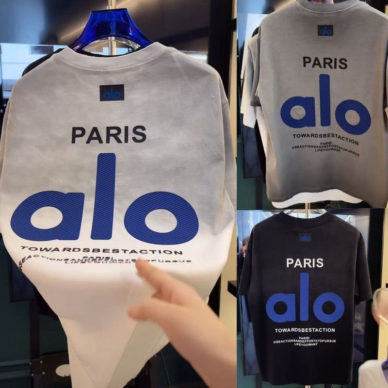 2025 レギュラー半袖ドロップショルダーサマー Tシャツデザイナーカップルトレンドルーズプリント半袖メンズ|undefined