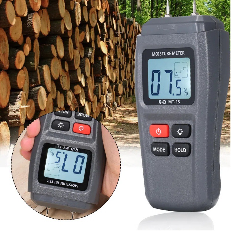 MT15红龙针式木材水分测试仪水分仪湿度计木材纸板混合墙体含水率