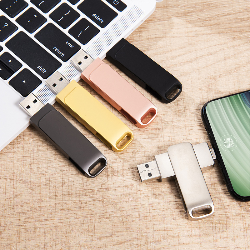 回転携帯電話ギフトusbディスクtype-c卸売り彫刻1t高速コンピュータ両用優盤128M-512Gクロスボーダー|undefined