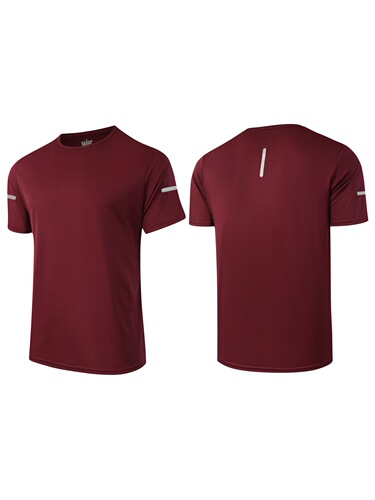 Men's Sports Short Sleeve Outdoor Fitness T-Shirt Basketball Equipment New Summer Loose Men's Collar T-Shirt Quick-Drying