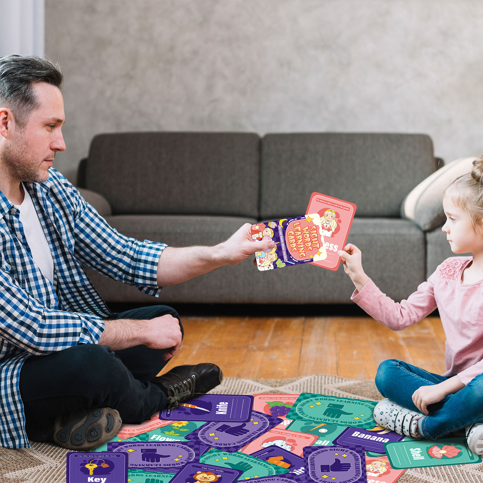 Cognitive Communication Cards For Parent-child Interaction 50 Pcs_voghion.com
