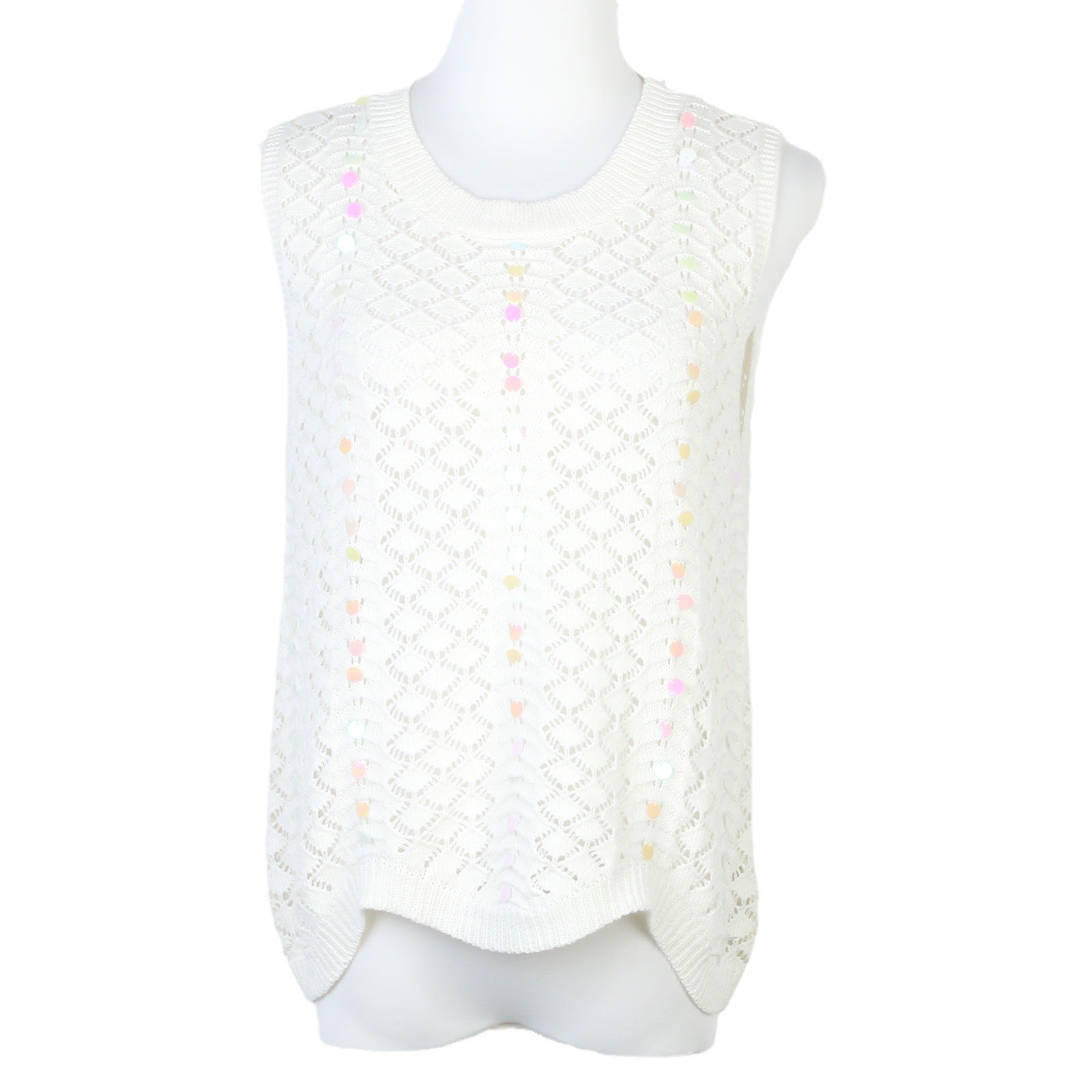 Summer knitted vest