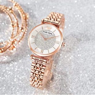Fashionable waterproof quartz watch, simple and elegant design, bright catchy style, high-quality style