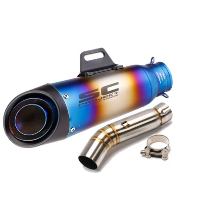 Motorcycle exhaust pipe – stainless steel suitable for CBR500 - u